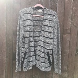 Lou & Grey XL striped knit cardigan